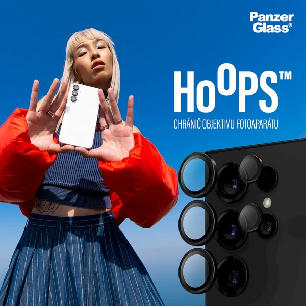 PanzerGlass HoOps ochranné krúžky Samsung Galaxy S24 Ultra - Ochranné fólie a sklo - Obrázok WM51000P01
