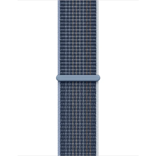 Apple Watch 41/40/38mm búrkovo modrý prevliekací športový remienok - Remienky - Obrázok WM64700301
