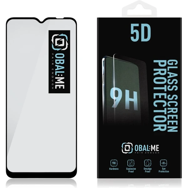 Obal:Me 5D tvrdené sklo Samsung Galaxy A13 4G čierne - Ochranné fólie a sklo - Obrázok WMK6000701