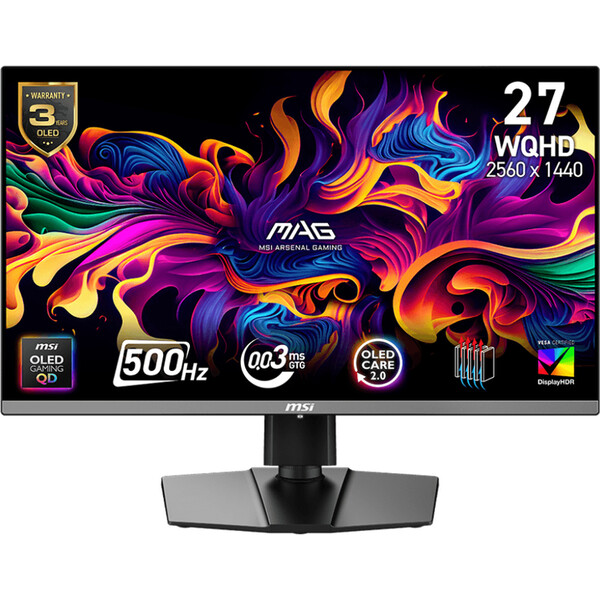 E-shop MSI MAG 272QP QD-OLED X50 herný monitor 27"