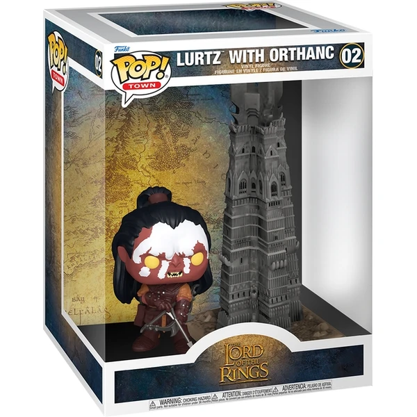 Funko POP! #02 Town: Lord of the Rings – Lurtz with Orthanc - Funko POP! - Obrázok WN0J000K01
