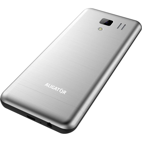 ALIGATOR D950 Dual SIM strieborný - Mobilné telefóny - Obrázok WN5OF00101