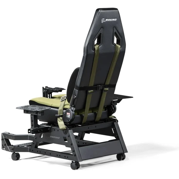 Next Level Racing Flight Seat Pro Boeing Military Edition letecká sedačka - Herné sedačky - Obrázok WNBK000K01