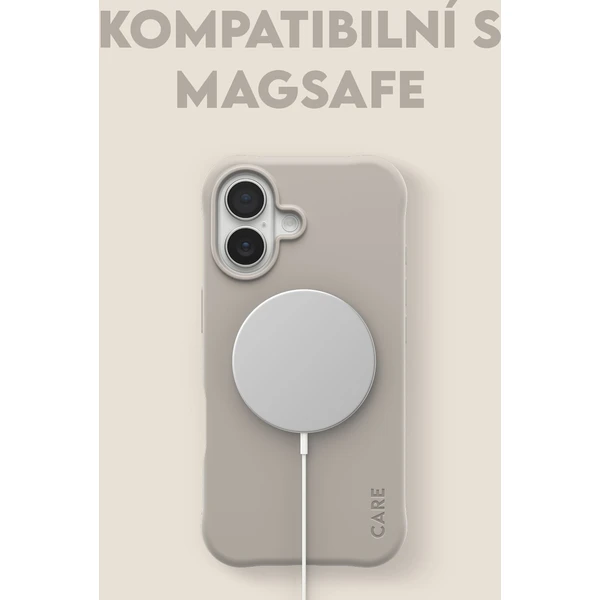 PanzerGlass® CARE Samba kryt s MagSafe Apple iPhone 17 Vanilla - Puzdra - Obrázok WNDH000K01