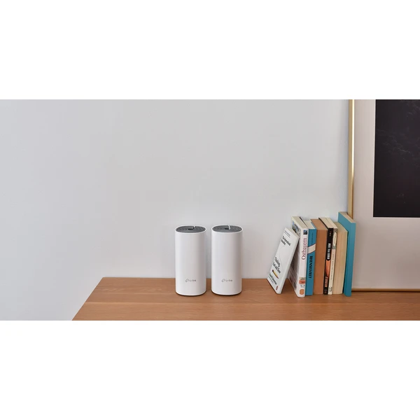 TP-Link Deco E4 mesh systém 1ks biely - Mesh systémy - Obrázok WNYN600301