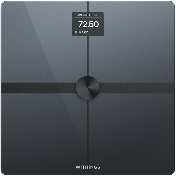 Withings Body Smart Advanced Body Composition múdra Wi-Fi váha čierna