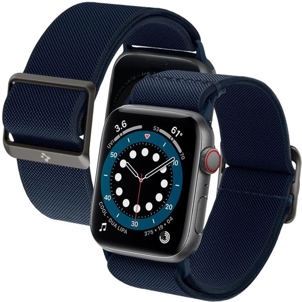 Spigen Lite Fit remienok Apple Watch 49/46/45/44/42 mm námorne modrý - Remienky - Obrázok WOPJF00101