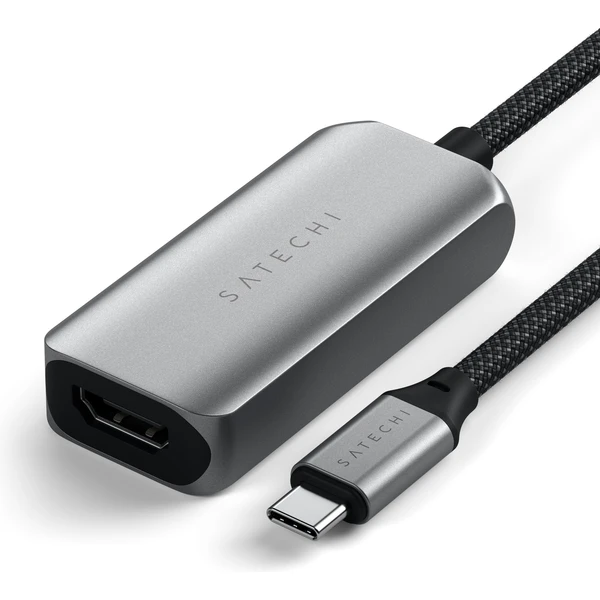 Satechi USB-C/HDMI 2.1 redukcia 8K vesmírne sivá - Káble a redukcie - Obrázok WOX5000O01