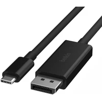 Belkin Connect USB-C/DisplayPort 1.4 kábel 8K 2m čierny - Káble a redukcie