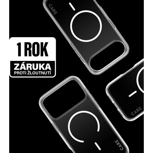 PanzerGlass® CARE Urban kryt s MagSafe Apple iPhone 17 Pro Max číry/biely - Puzdra - Obrázok WREH000K01