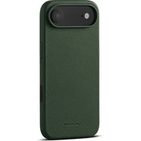 Woolnut MagSafe kožený kryt iPhone Air tmavo zelený - Puzdra