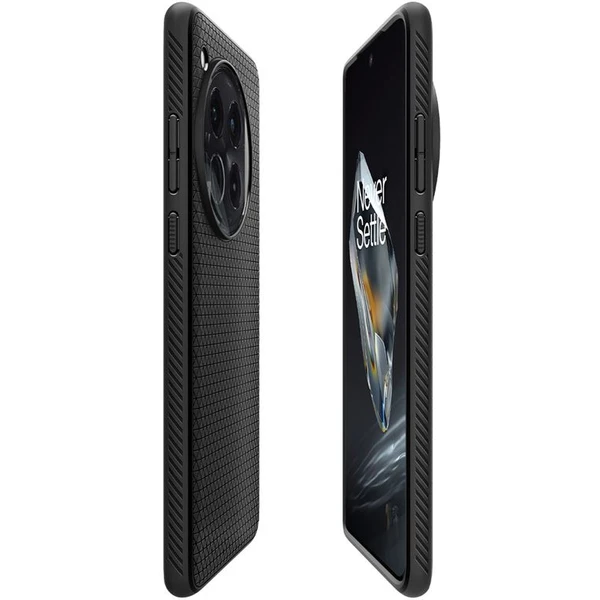 Spigen Liquid Air kryt OnePlus 12 matne čierny - Puzdra - Obrázok WSX2000L01
