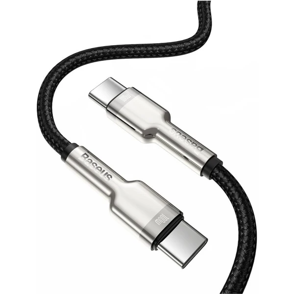 Baseus Cafule USB-C/USB-C napájací kábel 100W 2m čierny - Káble a redukcie - Obrázok WTKGF00101