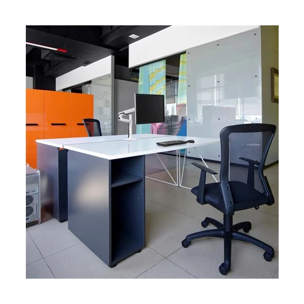 Ergotron LX Stolové rameno pre 1 monitor 32' biele - Držiaky pre obrazovky - Obrázok WTMB100501