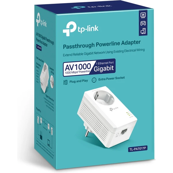 TP-Link TL-PA7017P Powerline - Powerline - Obrázok WTMFF00101