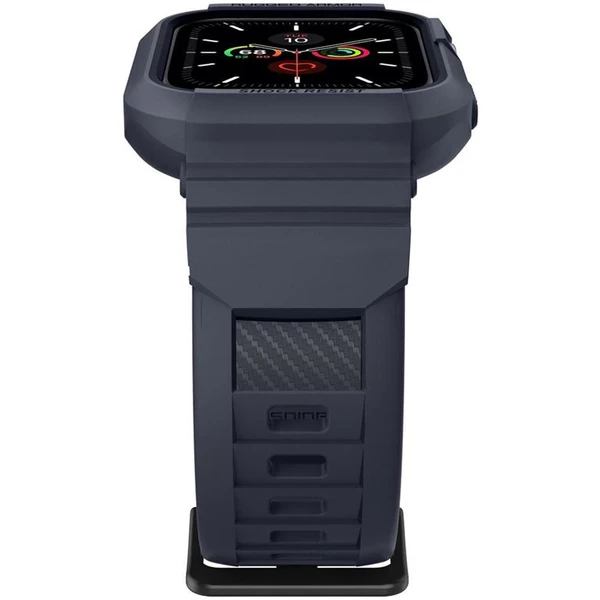 Spigen Rugged Armor Pro remienok s puzdrom Apple Watch 44/45mm sivý - Remienky - Obrázok WTPJF00101