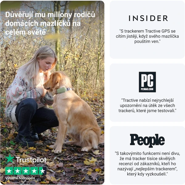 Tractive GPS DOG XL tracker polohy a aktivity pre psov zelený - GPS Moduly  - Obrázok WTX2000701