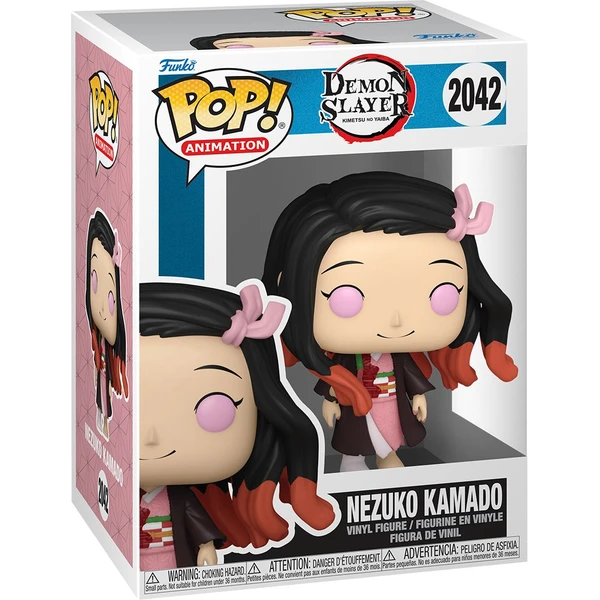 Funko POP! #2042 Animation: Demon Slayer - Nezuko Kamado (Smiling) - Funko POP! - Obrázok WUHK000K01