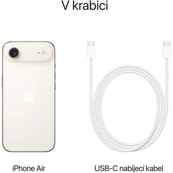Apple iPhone Air 1TB svetlo zlatý - Mobilné telefóny - Obrázok WUMH000K01