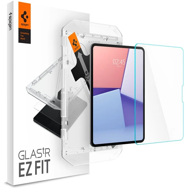 Spigen Glass tR EZ Fit tvrdené sklo iPad Pro 11" (2025) 1 pack - Ochranné fólie a sklo - Hlavný obrázok