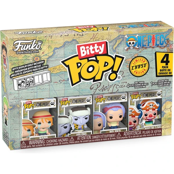 Funko Bitty POP! One Piece - Nami 4 pack (Šanca na chase) - Funko POP! - Obrázok WVHK000K01