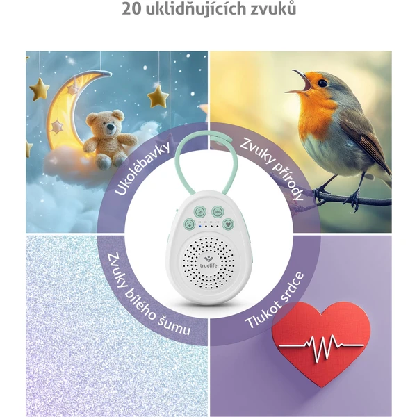 TrueLife BabyTone S3 prenosný uspávací modul  - Reproduktory - Obrázok WVUL000K01