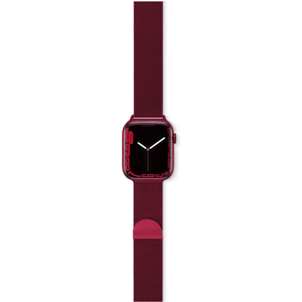 EPICO Remienok MILANESE Apple Watch 38/40/41 mm červený - Remienky - Hlavný obrázok