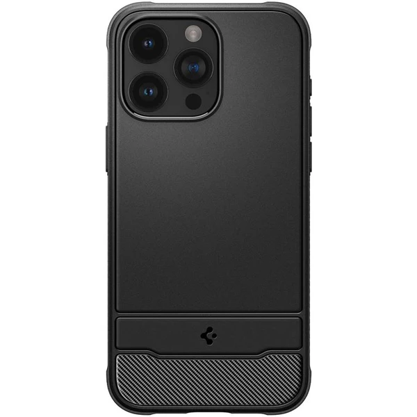 Spigen Rugged Armor MagFit iPhone 15 Pro Max matne čierny - Puzdra - Obrázok WWW8000601