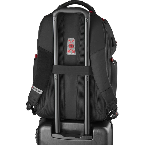 WENGER PlayerOne 17,3" herný batoh na notebook čierny - Batohy - Obrázok WXA1000P01