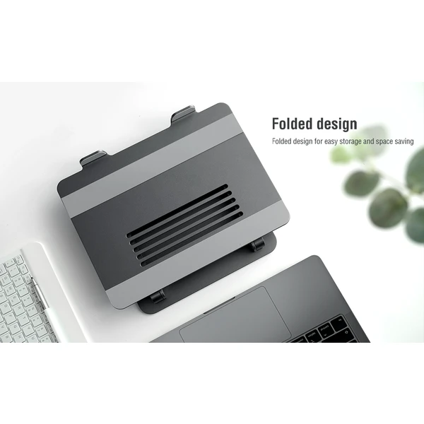 Nillkin ProDesk Adjustable stojanček na notebook šedý - Stojany - Obrázok WXGZ000501