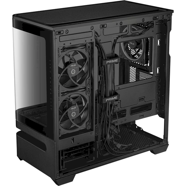 ASUS PRIME AP202 TG ARGB BLACK - Počítačové skrine - Obrázok WXOF000K01
