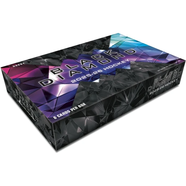 Hokejové karty 2025-26 Upper Deck Black Diamond Hockey Hobby Box - Hokejové karty - Hlavný obrázok