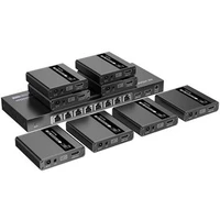PremiumCord HDMI 1-8 splitter+extender po CAT6/6a/7, UHD 4K@30Hz až na 70m - Ostatné
