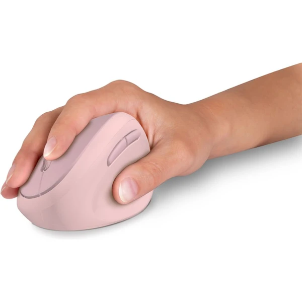 CONNECT IT FOR HEALTH LADIES ergonomická vertikálna myš ružová - Myši - Obrázok WXTI000K01