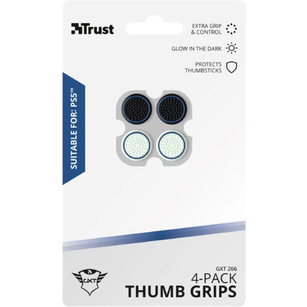 Trust GTX 266 Thumb Grips silikónové čiapočky pre PS5 ovládač DualSense - Herné ovládače - Obrázok WZ6H100201