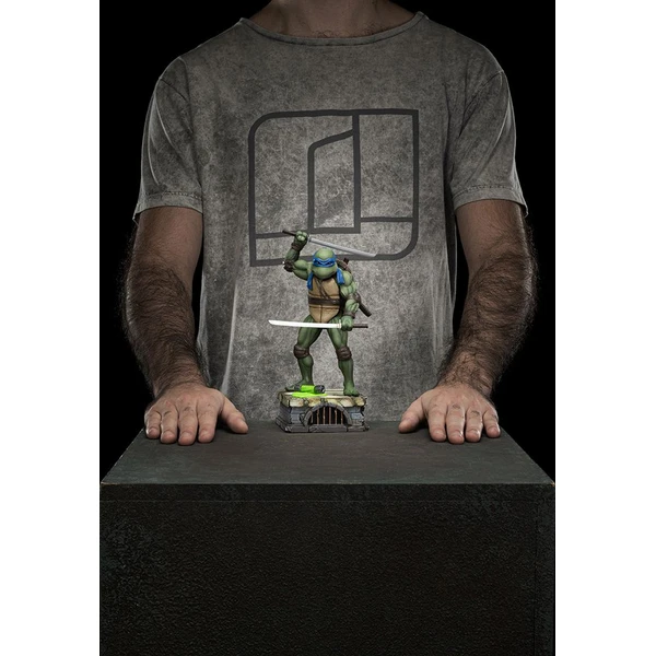 Soška Iron Studios Art Scale 1/10 TMNT - Leonardo 21 cm - Sochy a sošky - Obrázok X00R000K01
