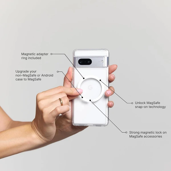 PopSockets PopGrip MagSafe (Round) čierny (MagSafe All) - Držiaky - Obrázok X096000J01