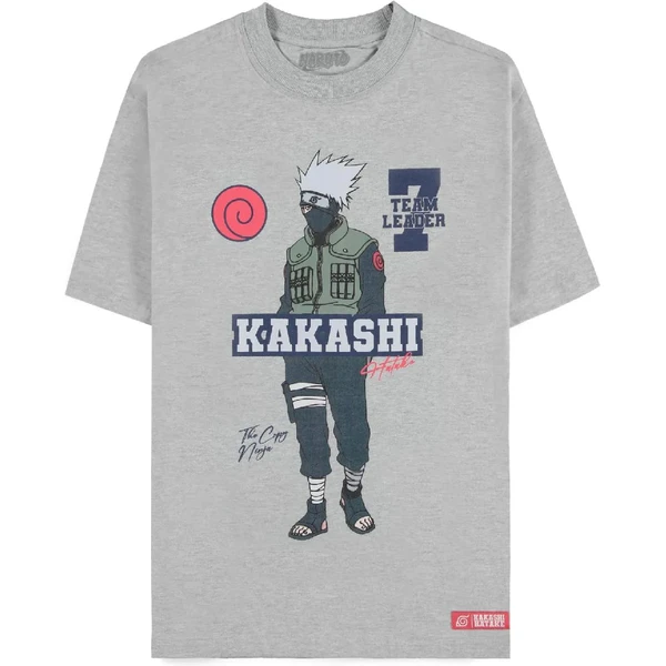 Tričko Naruto - Kakashi (Loose Fit) L - Tričká - Hlavný obrázok