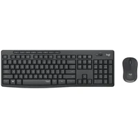 Logitech MK295 Silent Wireless Combo bezdrôtová klávesnica CZ/SK + myš čierna - Klávesnicové sety