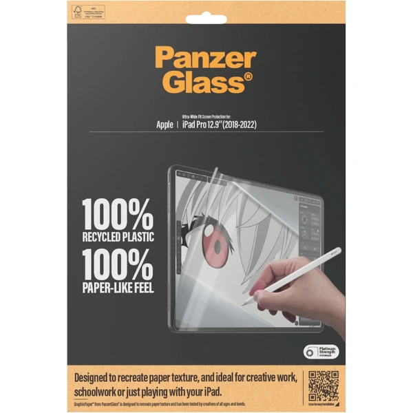PanzerGlass GraphicPaper fólia na písanie a kreslenie iPad Pro 12.9" (2018-2022) - Ochranné fólie a sklo - Obrázok X0R4000J01