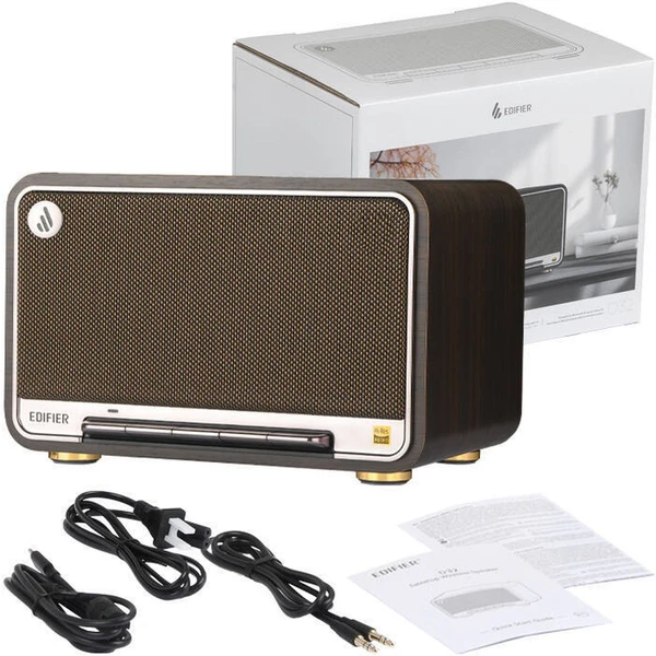 EDIFIER D32 bezdrôtový reproduktor hnedý - Reproduktory - Obrázok X0U5000N01