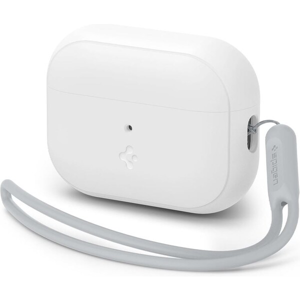 E-shop Spigen Silicone Fit puzdro s pútkom Apple AirPods Pro (2nd Gen) biele