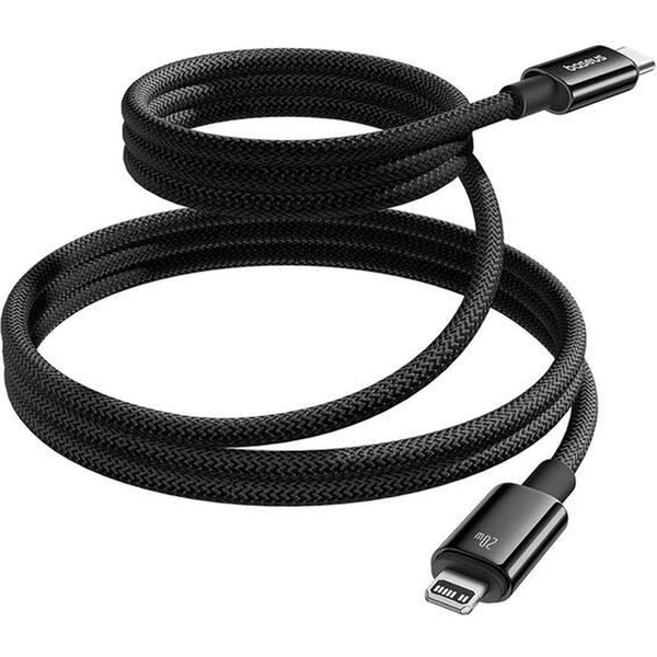 Baseus Tungsten Gold USB-C/Lightning magnetický napájací kábel 20W 1m čierny - Káble a redukcie - Obrázok X12R000K01