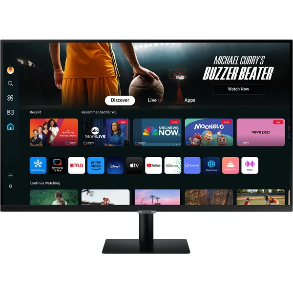 Samsung Smart Monitor M7 (M70D) monitor 32" čierny - Monitory - Hlavný obrázok