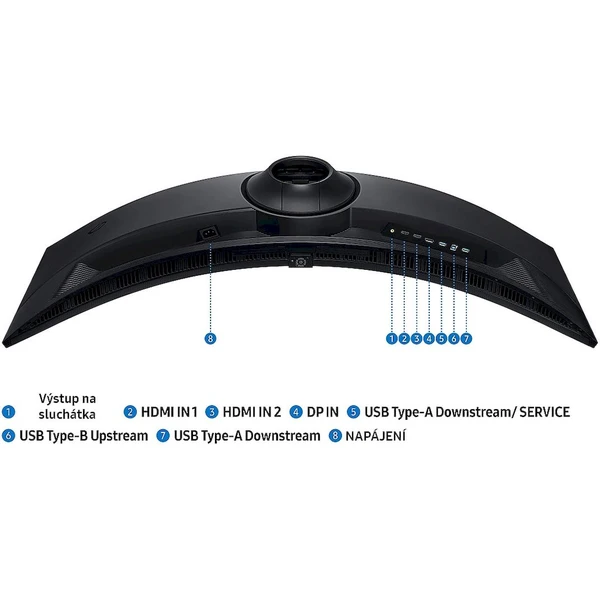 Samsung Odyssey G9 herný monitor 49" - Monitory - Obrázok X19G000L01
