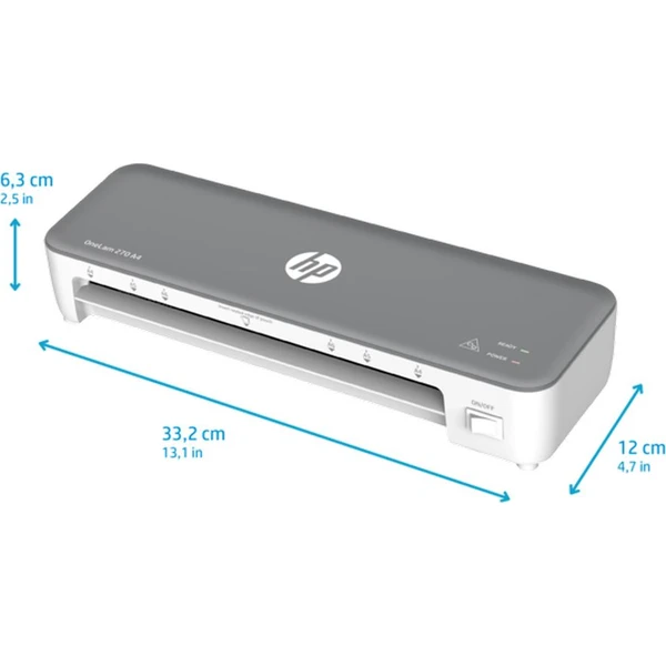 HP OneLam 270 A4 laminátor - Laminátory - Obrázok X1EN000K01