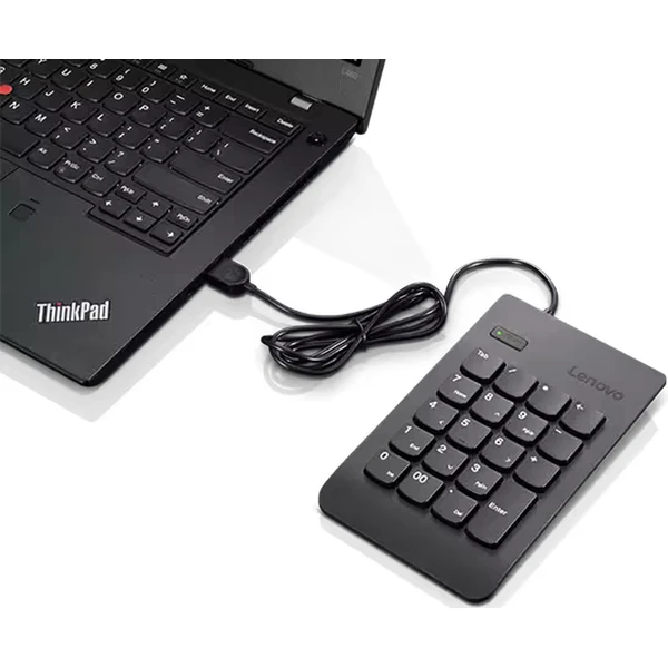 Lenovo ThinkPad Gen II USB numerická klávesnica čierna - Klávesnice - Obrázok X1FD000N01