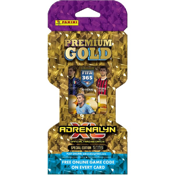 Futbalové karty Panini FIFA 365 2024/2025 Adrenalyn - Gold Packet