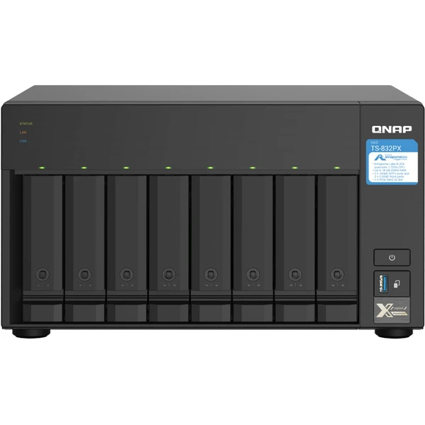QNAP TS-832PX NAS server - Servery NAS - Hlavný obrázok