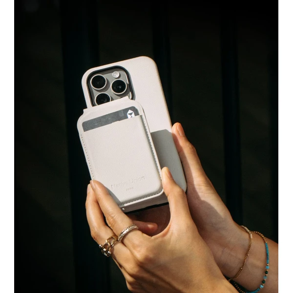 Native Union Active Wallet Stand MagSafe peňaženka sivá - Peňaženky - Obrázok X21A000P01